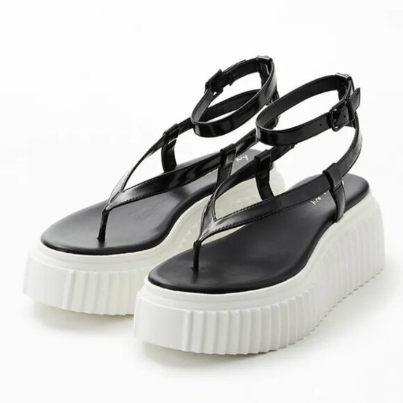 Circus by Sam Edelman Shoes - Circus by Sam Edelman Elana Buckle Ankle Strap Platform Sandals